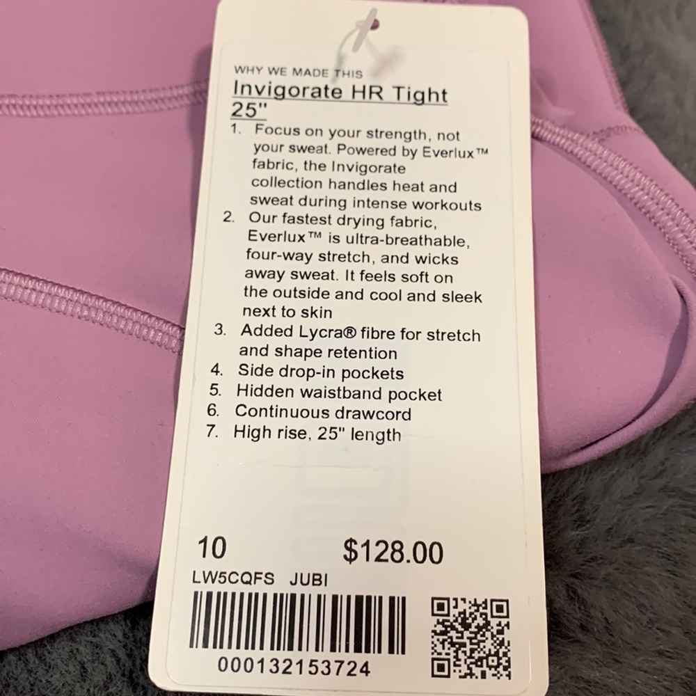 Invigorate hr tight 25” - Picture 4 of 4